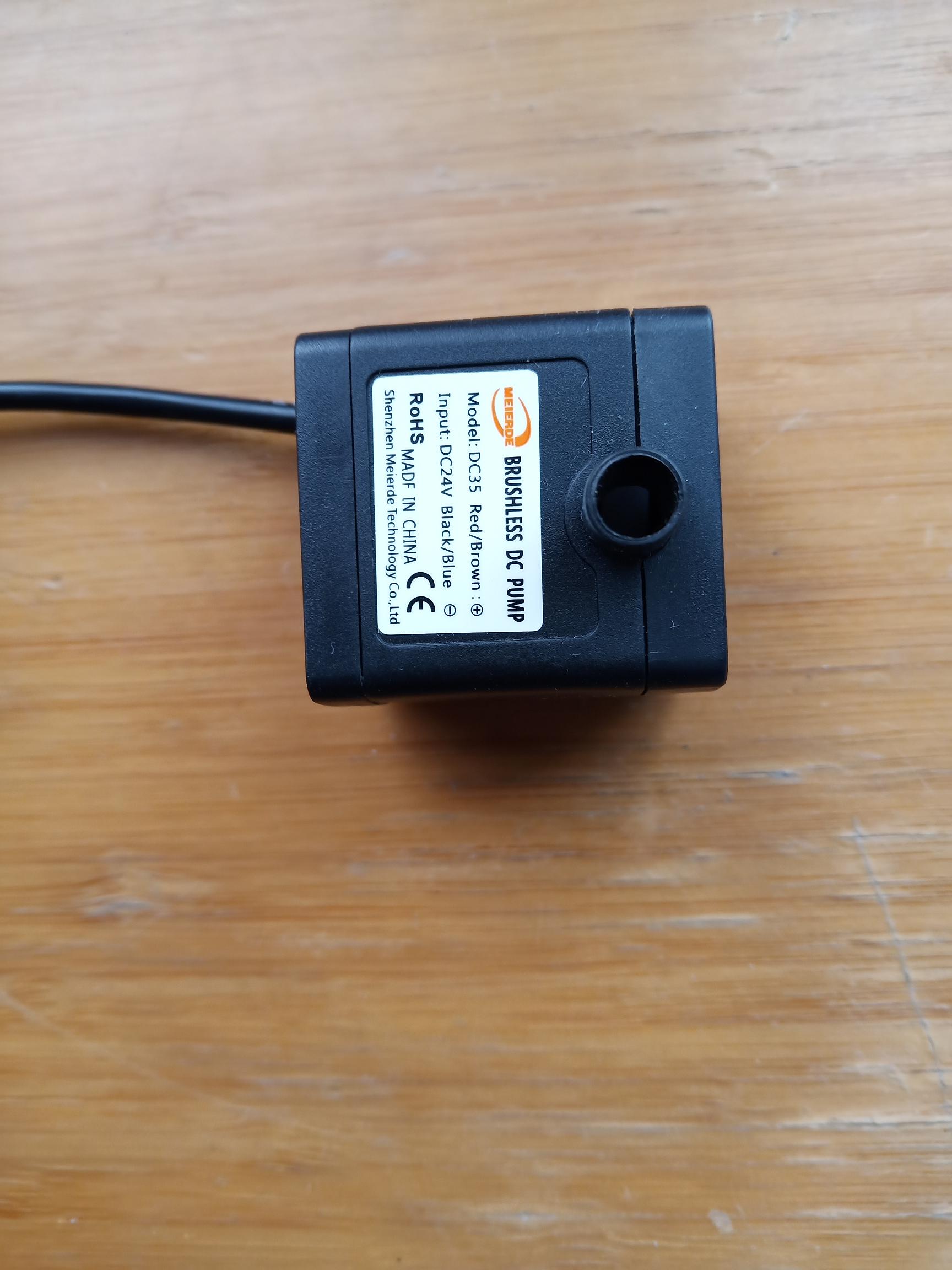 DC24V micro water pump 24V DC brushless water pump pet water dispenser water pump fountain miniature ultra muted-Taobao