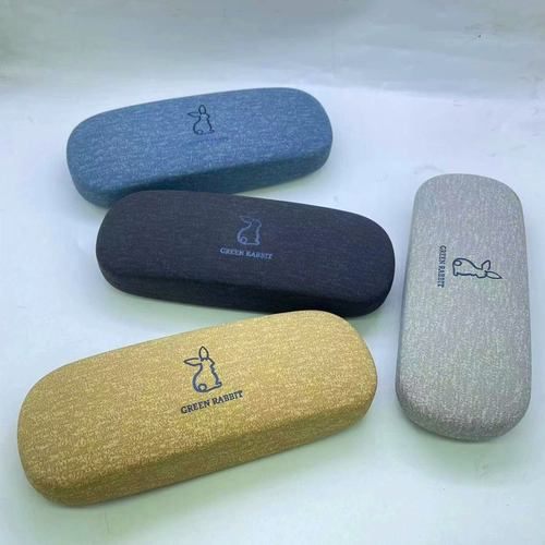 Мультяшные милые очки, из хлопка и льна, с печатью вашего логотипа