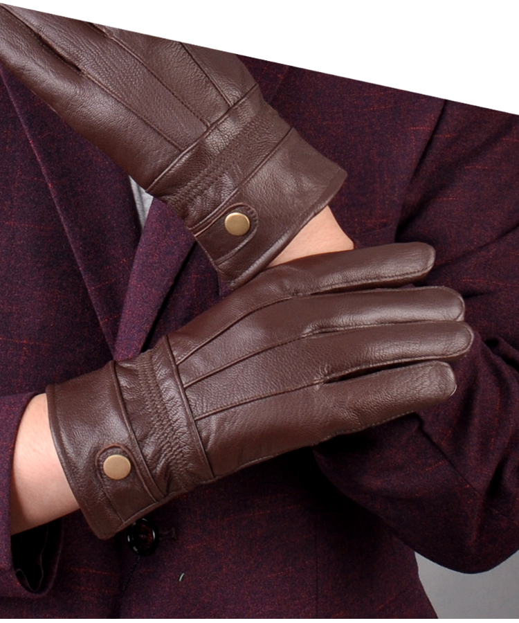 Gants pour homme en peau de mouton - Ref 2781500 Image 11