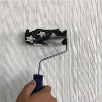 4-inch creatine wall film drum Texture Bouge Pattern Vertical Textured Art Lacquered Textured Embossing Brushed Wall Tool Waterproofing