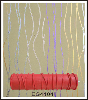 10 Inch Embossing Roller Silicon Algae Clay Construction Tool Creatine Paint Roller Art Paint Embossing Tool Stripe Roller