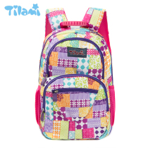 American TILAMI primary school boys and girls 1-3-6 years old childrens shoulder bag 6-12 years old load reduction ridge protection school bag