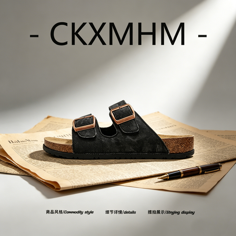 【Casual Style】2026 Summer New Simple Buckle Strap Birkenstock Sandals for Men and Women, Outdoor Cork Slide Sandals 【Casual Style】2026 Summer New Simple Buckle Strap Birkenstock Sandals for Men and Women, Outdoor Cork Slide Sandals