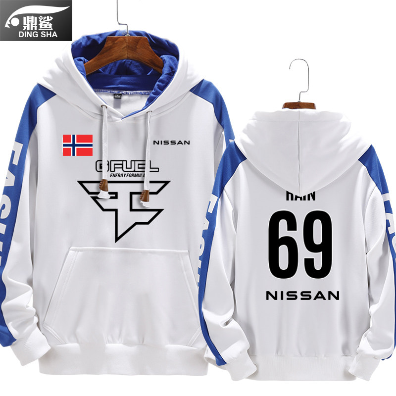 FAZE 战队队服 拼接连帽卫衣 图5