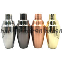 bar 98 stainless steel 304 shaker bottle cocktail shaker American three-section snow glass shaker550ml