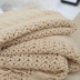 openwork Bắc Âu đặc biệt đan giữa chăn ngủ trưa chăn mền mô hình giường sofa thường tua lấy chân giường thảm đi xe khăn - Ném / Chăn chăn nỉ văn phòng Ném / Chăn