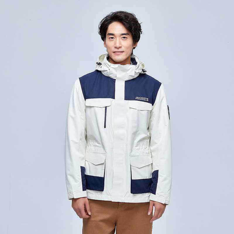 New men's jackets outdoor three-in-one detachable cold-proof