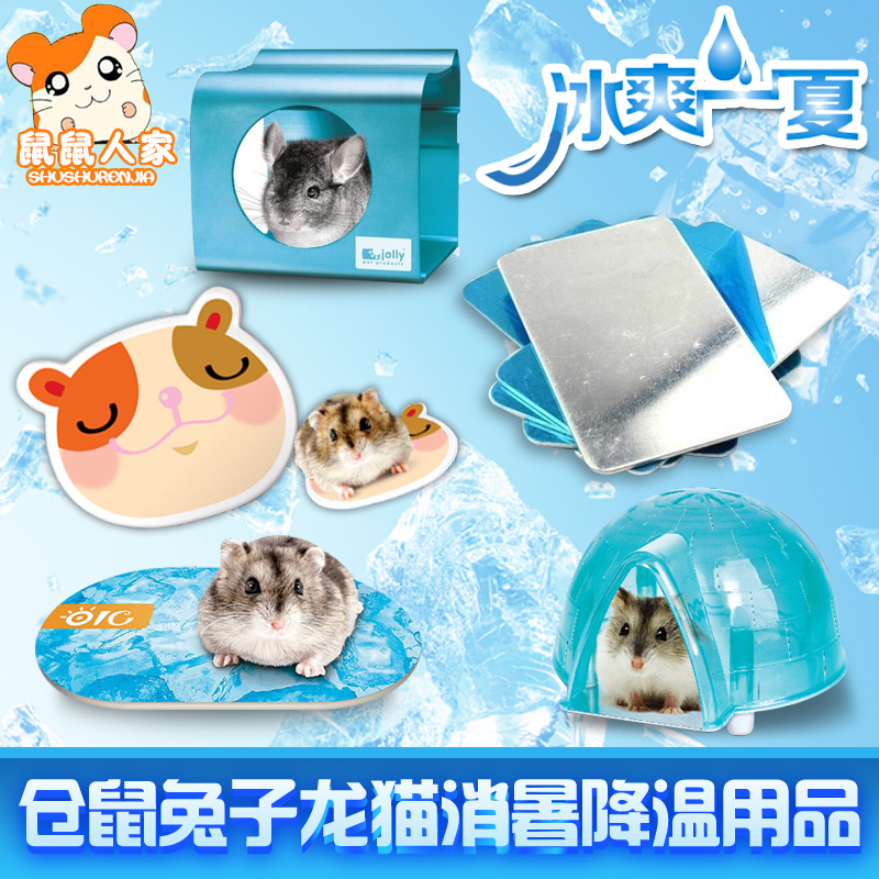 Ice pack ice box heat dissipation board Spring terrace hut Hamster rabbit totoro Dutch pig summer cooling board supplies