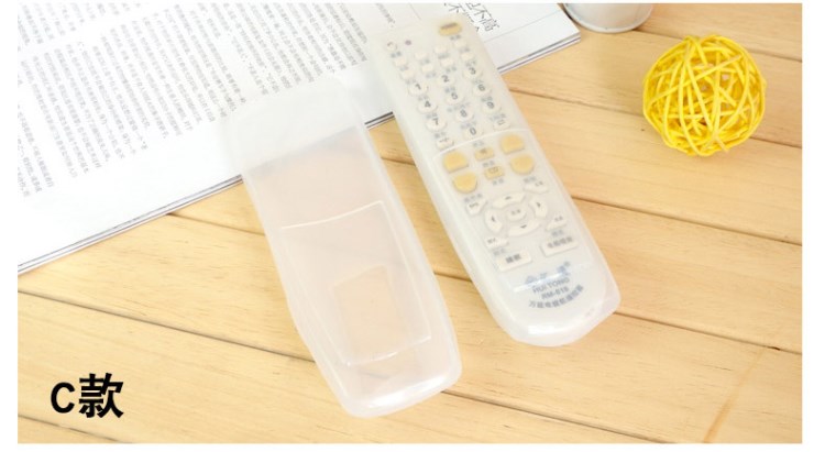 bìa chống bụi cá tính gắn antistain Hàn Quốc điều khiển đơn giản túi điều khiển từ xa bảo vệ tay áo bao cao su điều hòa - Bảo vệ bụi áo quạt điều hòa
