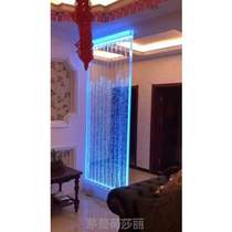 Screen large bubble partition pipewater wall acrylic water screen screen fish tank partition of the seating room water curtain wall