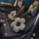 Комплект из четырех предметов Camellia + поясничный подголовник с черным цветком, 8 шт.