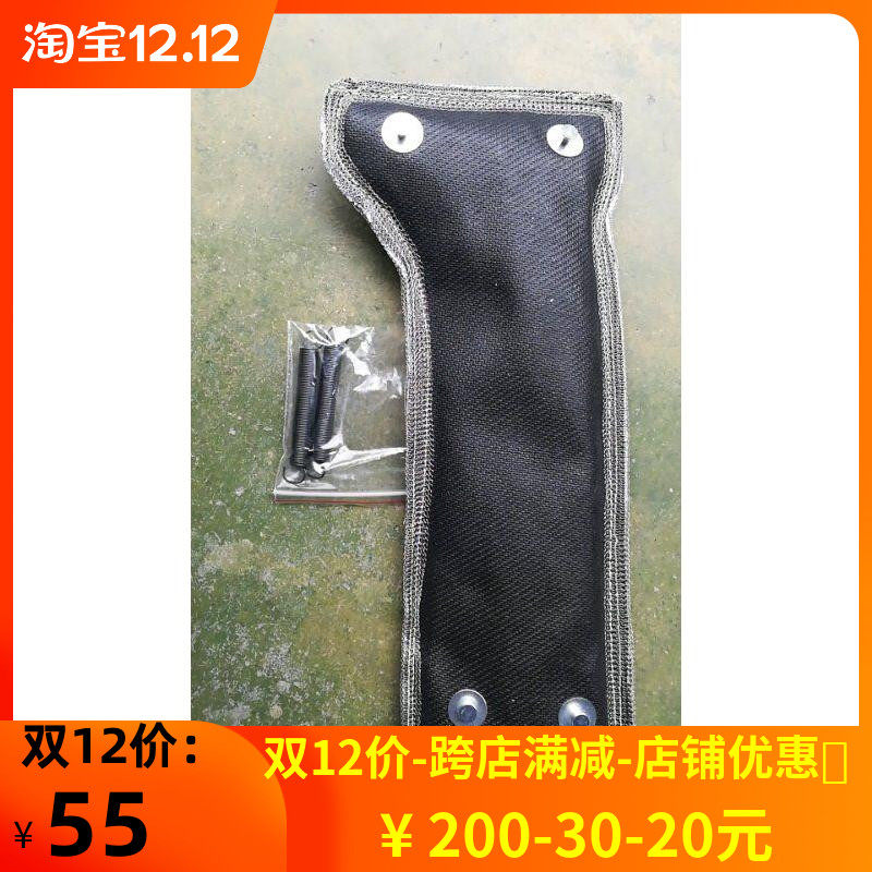 Turbine modified black fiber turbine insulation blanket turbo sleeve turbocharger heat insulation protection heat shield blanket