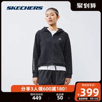 Skechers Skatch Comfort Sports series 2021 autumn Sports hooded jacket women