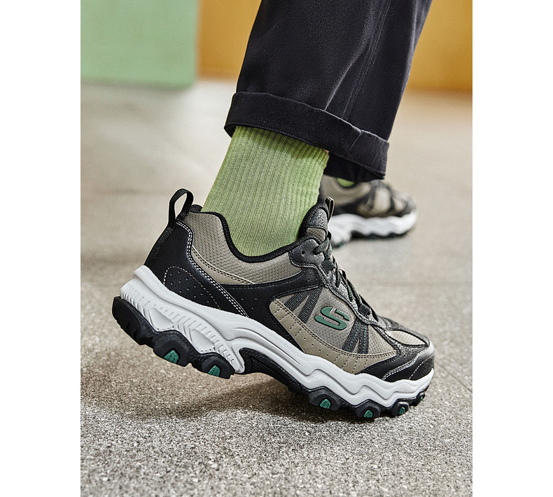 SKECHERS Юнье подходит для мужчин и женщин любителей восхождение Обувь обувь спортивной обуви повышать пригодный для носки на открытом воздухе Папочка обувь skechers/skechers 