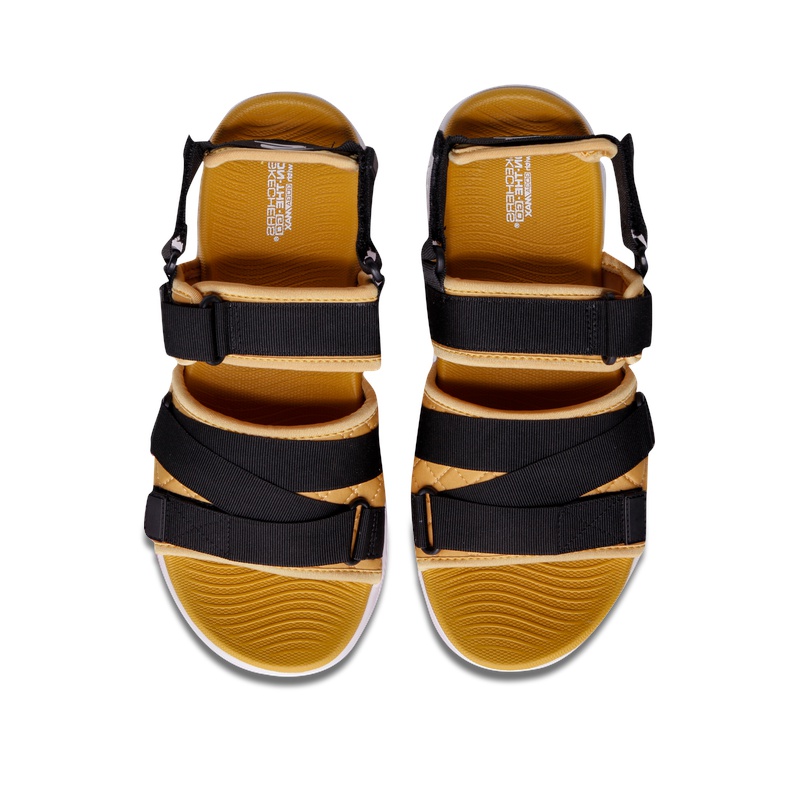 skechers slippers yellow
