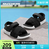 Skechers Skechers 2021 Summer Velcro strap comfortable sandals mens casual sports beach shoes