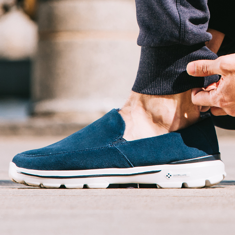 skechers on the go mens silver