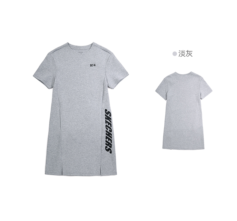 Skechers SKECHER của Phụ Nữ New DLT-A Đan Váy Thể Thao Giản Dị Váy SMAWS18D512 quần the thao nữ form rộng