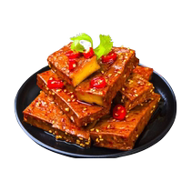 Wugang Braised Dried Bean Curd Spicy Strips Hunan Specialty Dried Tofu Small Packaging Snacks Spicy Flavor Casual Snacks
