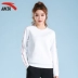 Áo len cổ lọ Anta 2019 mới xuân và cổ tròn đơn giản áo dệt kim hoang dã áo thun nữ 16917710 - Thể thao lông cừu / jumper sweater cổ lọ Thể thao lông cừu / jumper