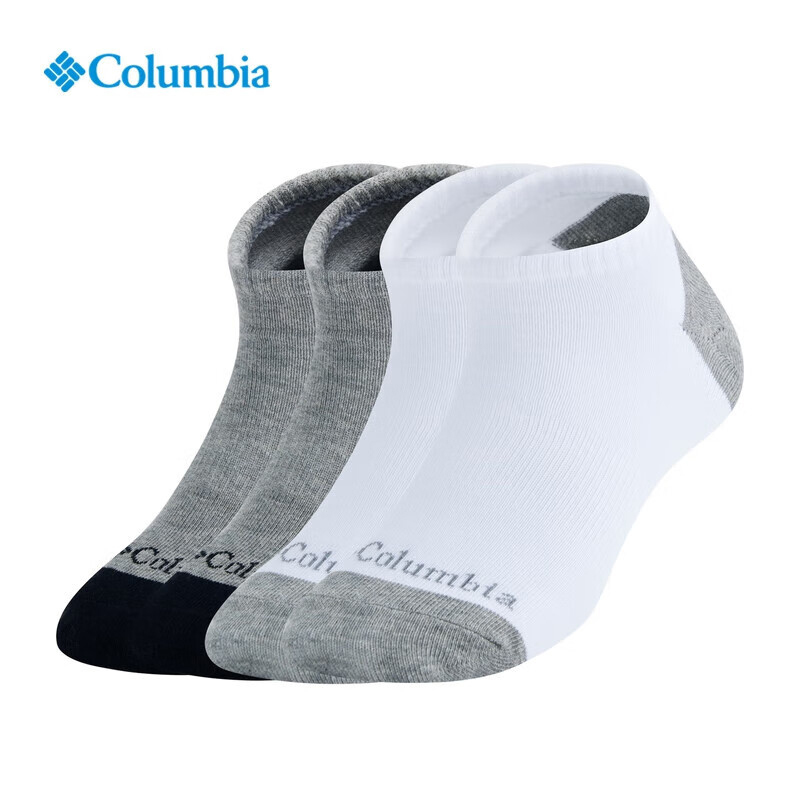 Columbia Socks Are Unisex Fashionable Two-Color Combination Sports Socks Breathable Short Socks Rcs631