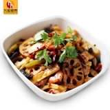 海底捞 Острый горшок с острым горшкой горшок, пряные креветки, сушеный горшок, приправа, семейный горячий горшок нижний материал 220G