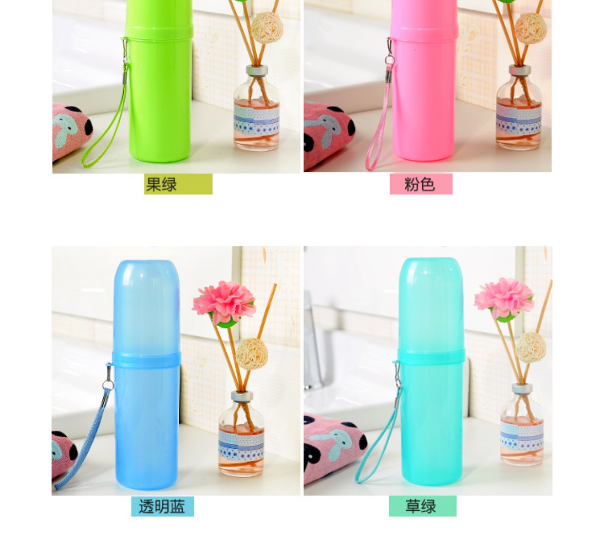 Travel Travel Wash Cup Set Túi giặt Nam và nữ Bàn chải đánh răng Khăn lau bàn Cup Khăn di động Hàng hóa du lịch - Rửa sạch / Chăm sóc vật tư túi nhựa pvc đựng mỹ phẩm