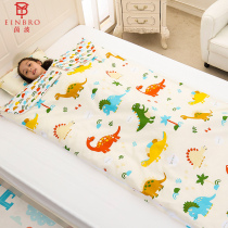 Children sleeping bag autumn and winter zhong da tong fang ti bei artifact baby pupil kindergarten Four Seasons general thickness of 10-year-old