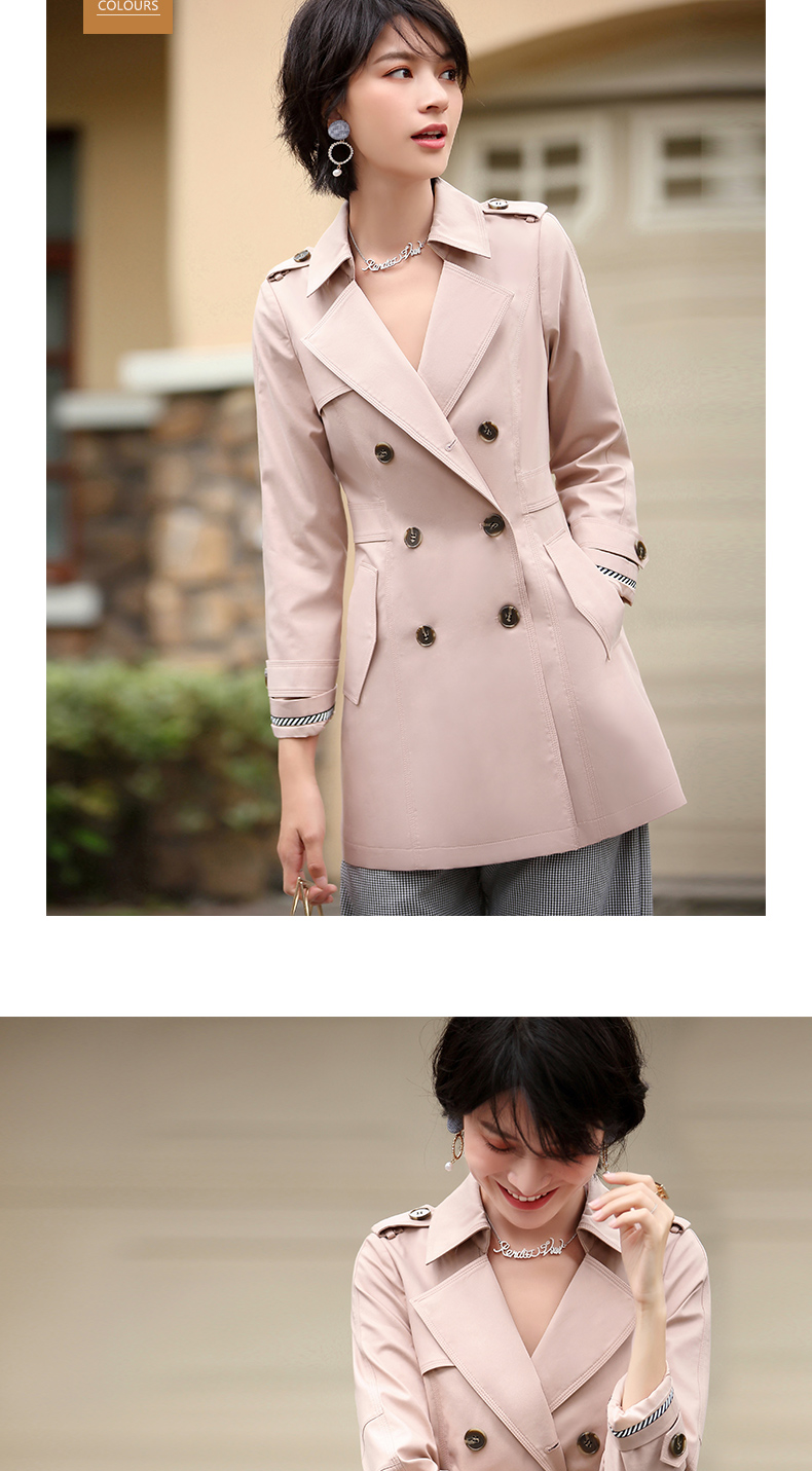 Trench pour femme en Coton en Coton - Ref 3227287 Image 18