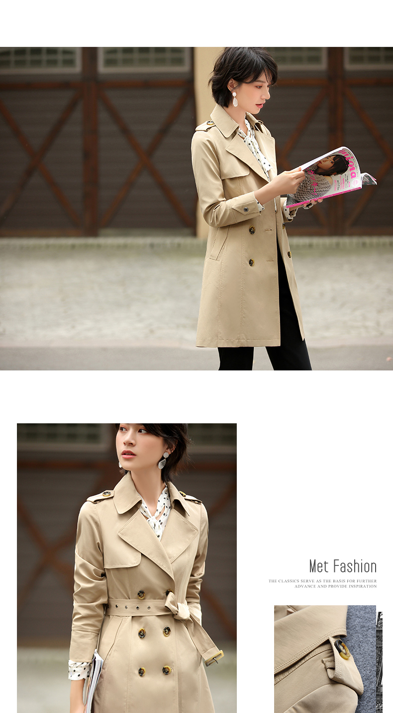 Trench pour femme en Polyester en Polyester - Ref 3228179 Image 16