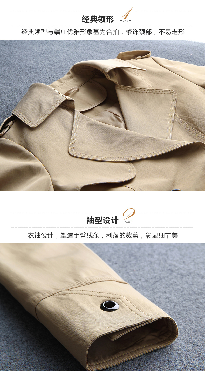 Trench pour femme en Polyester en Polyester - Ref 3228179 Image 13