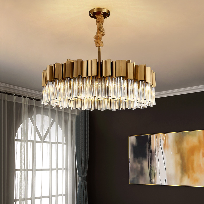 Postmodern light and luxurious crystal chandelierroom lamp-like board room Villa Hall Light Personality Creative Atmosphere Home Luminaire