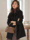 2025 Autumn and Winter New Double-Sided Cashmere Coat for Women, Mid-Length, Loose, High-End, Elegant 100% Wool Coat
