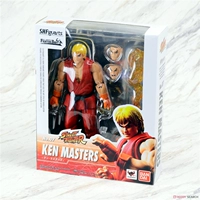 Bandai Chính hãng SHF Street Fighter 5 Street Fighter 5 Ken Ken Xiaohong Quần áo màu đỏ có thể được thực hiện trong hộp - Capsule Đồ chơi / Búp bê / BJD / Đồ chơi binh sĩ mô hình anime one piece