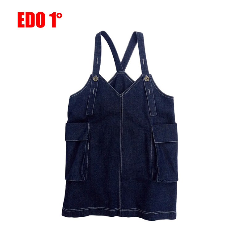 edo1 lần chiếc váy 2020 ban nhạc bé mùa hè váy cô gái thời trang học viện gió váy mùa hè denim váy trẻ em trẻ em.