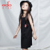 edo1 lần chiếc váy mùa hè cô gái mới của trẻ em thường trẻ em thời trang của chiếc váy jumpsuit cá tính sling váy. 