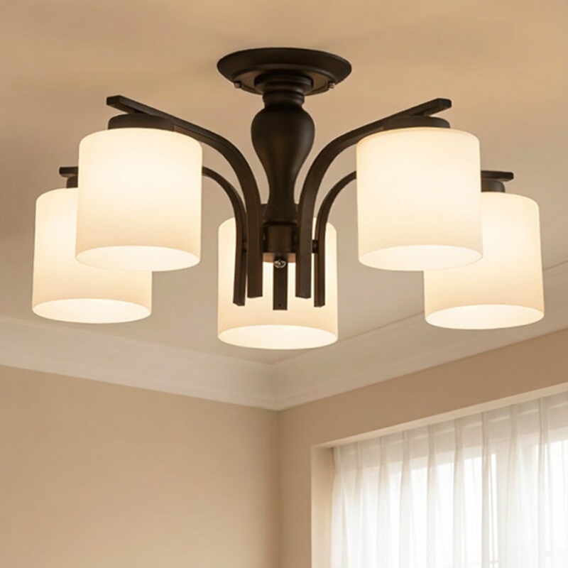 American Country-Style Chandelier, Eye-Protecting Wrought Iron, Suitable for Living Room, Bedroom, Dining Room, Low-Floor Buildings, European-Style, Mid-Century Style, Partitioned, Free Shipping American Country-Style Chandelier, Eye-Protecting Wrought Iron, Suitable for Living Room, Bedroom, Dining Room, Low-Floor Buildings, European-Style, Mid-Century Style, Partitioned, Free Shipping