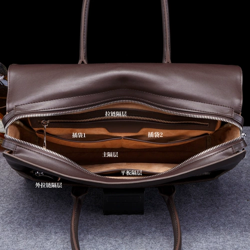 Барсетка, вместительная и большая сумка для отдыха, из натуральной кожи