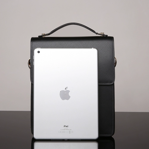 Кожаная портативная сумка на одно плечо, сумка через плечо, вместительная и большая барсетка