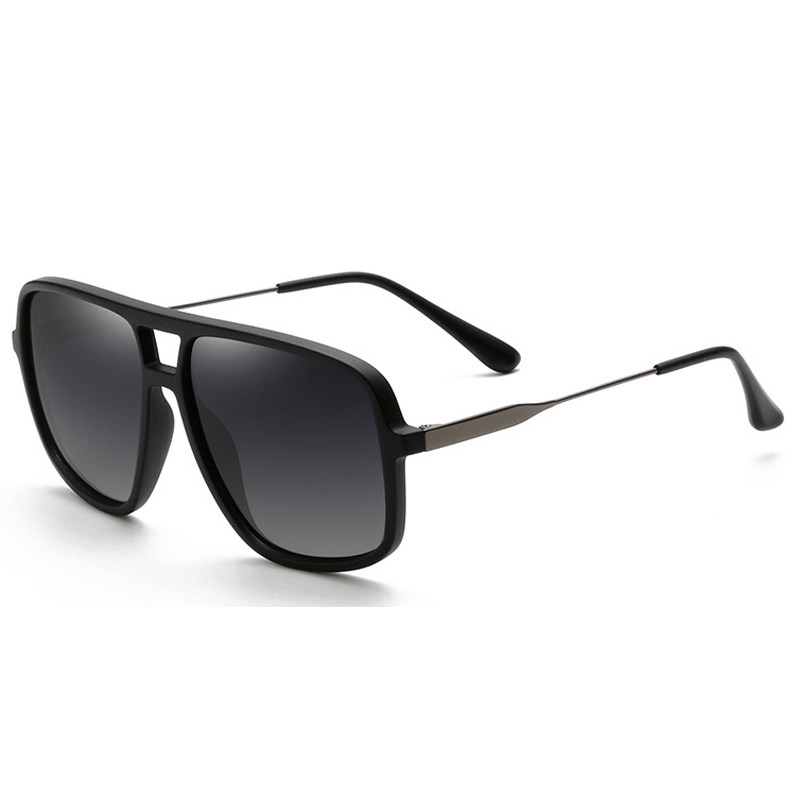 Magnesium Works Fatter Special Large Face Sunglasses Fashion Discoloration Large Frame Clams Mirror Driver Driving Night Vision Goggles Polarized Glasses