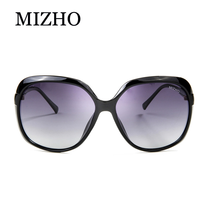 Wei Shang 2019 new fashion round face sunglasses driving driving sunglasses women's trend simple large frame polarized sunglasses