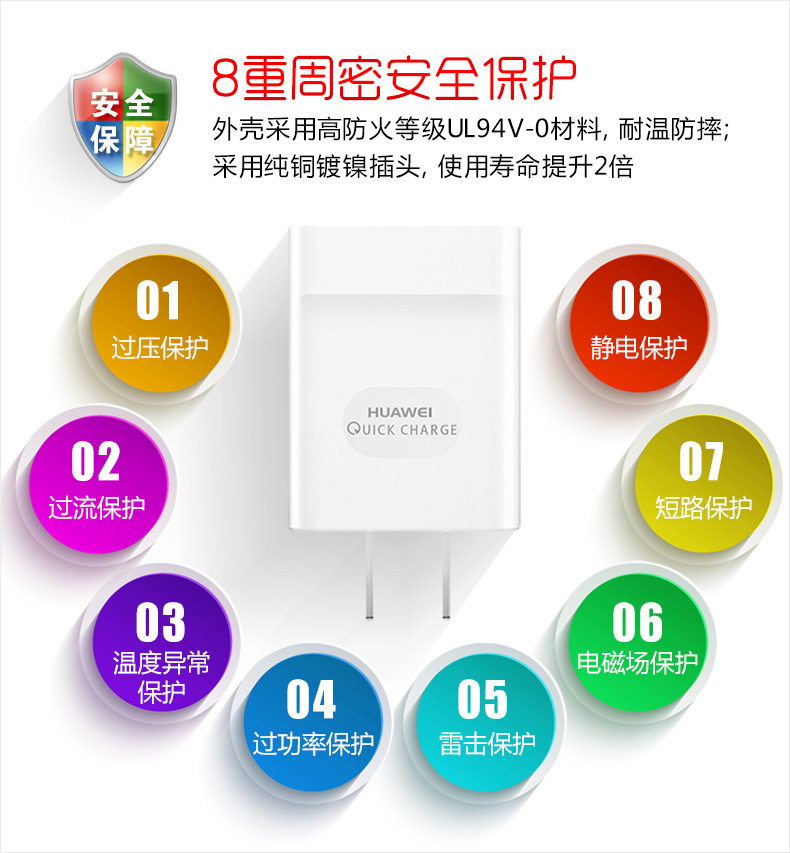 chargeur HUAWEI pour téléphones HUAWEI HUAWEI - Ref 1292494 Image 13