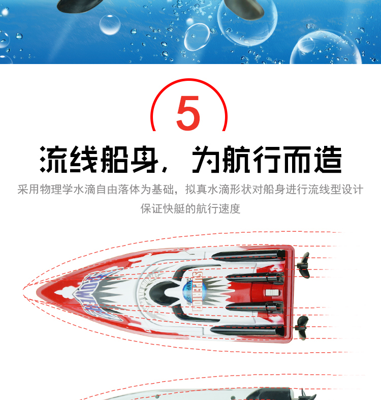 Thuyền điều khiển từ xa tàu cao tốc tàu ngầm thuyền đồ chơi hấp tốc độ thuyền thuyền điện con cậu bé dưới nước đồ chơi người lớn đồ chơi godzilla