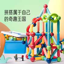 building blocks wisdom assembling toy changing magic box magnetic stick children brainstorming boy 3 year old magnetic film girl early education