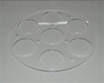 Hollow acrylic processing custom machine parts Fish tank partition engraving and punching Any size size customization