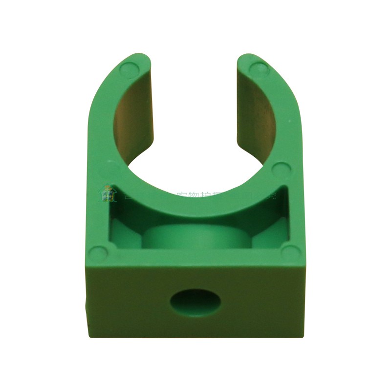 Foshan Rifeng ppr water pipe fittings 20 25 32 plastic pipe card U-shaped pipe card green