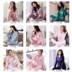Pajama womens dài tay thoải mái đặt máy lạnh phù hợp với mùa đông xuân và mùa thu quần ngắn tay mới bố ngủ áo choàng mùa thu và mùa đông. 