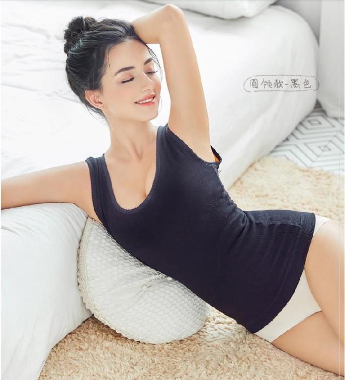 Thanh thiếu niên trung niên tuổi ngựa áo khoác bông kẹp mùa đông thở mặc sang trọng vest womens mùa đông phía dưới ngực vú người mẫu nữ.