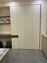Suzhou Wardrobe Door Cabinet Door Europine Board PET Cabinet Door Aig Gate Film Press Gate Extremely Simple Glass Door style cabinet door