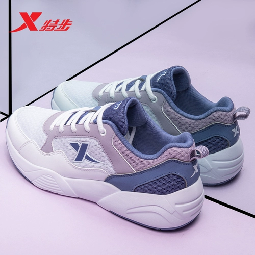 Xtep, летняя сетчатая спортивная обувь, амортизирующая дышащая повседневная обувь